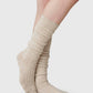 Bodil Chunky - Beige - Chaussettes hautes