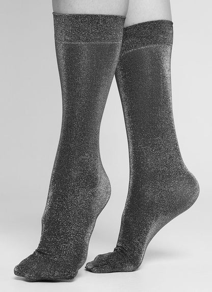 Ines Shimmery - Schwarz - Socken