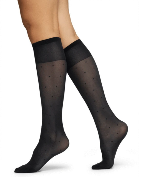 Doris Dots - Schwarz - Socken