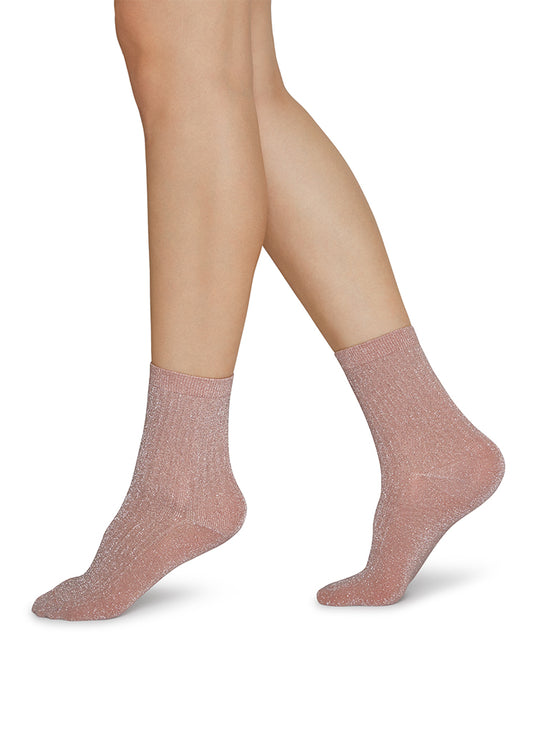 Stella Shimmery - Dusty Rose - chaussettes